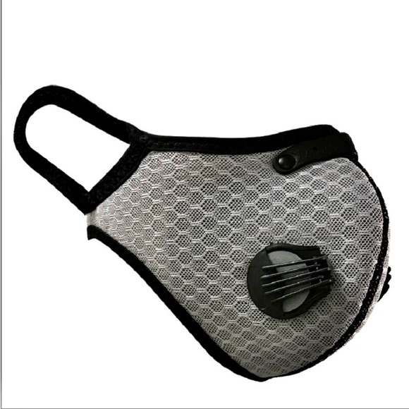 Unisex Reusable Sport Face Mask with respirators - Picture 2 of 12